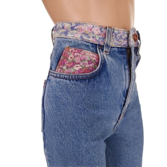 Philosophy Di Lorenzo Serafini Wildflower High-Waisted Jeans US 0 IT 36 - Picture 6 of 11